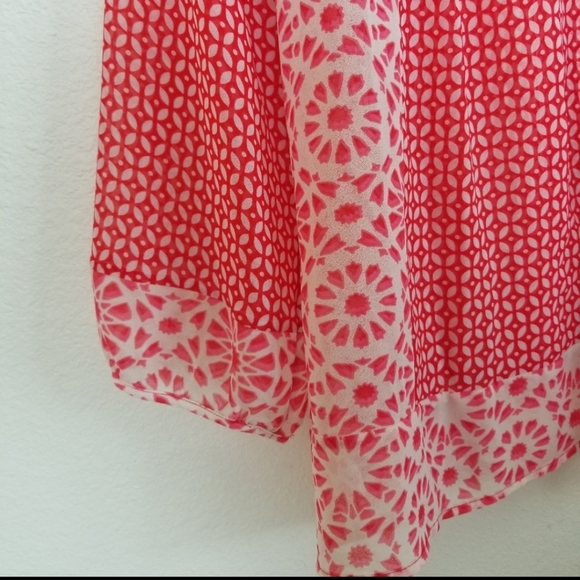 Banana Republic| "Pink Strawberry" printed blouse - Picture 7 of 8